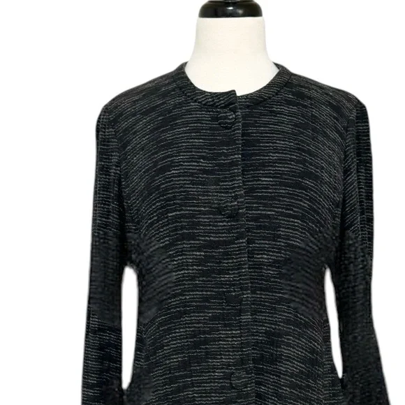 Eileen Fisher Crosshatch Jacket - Picture 4 of 6